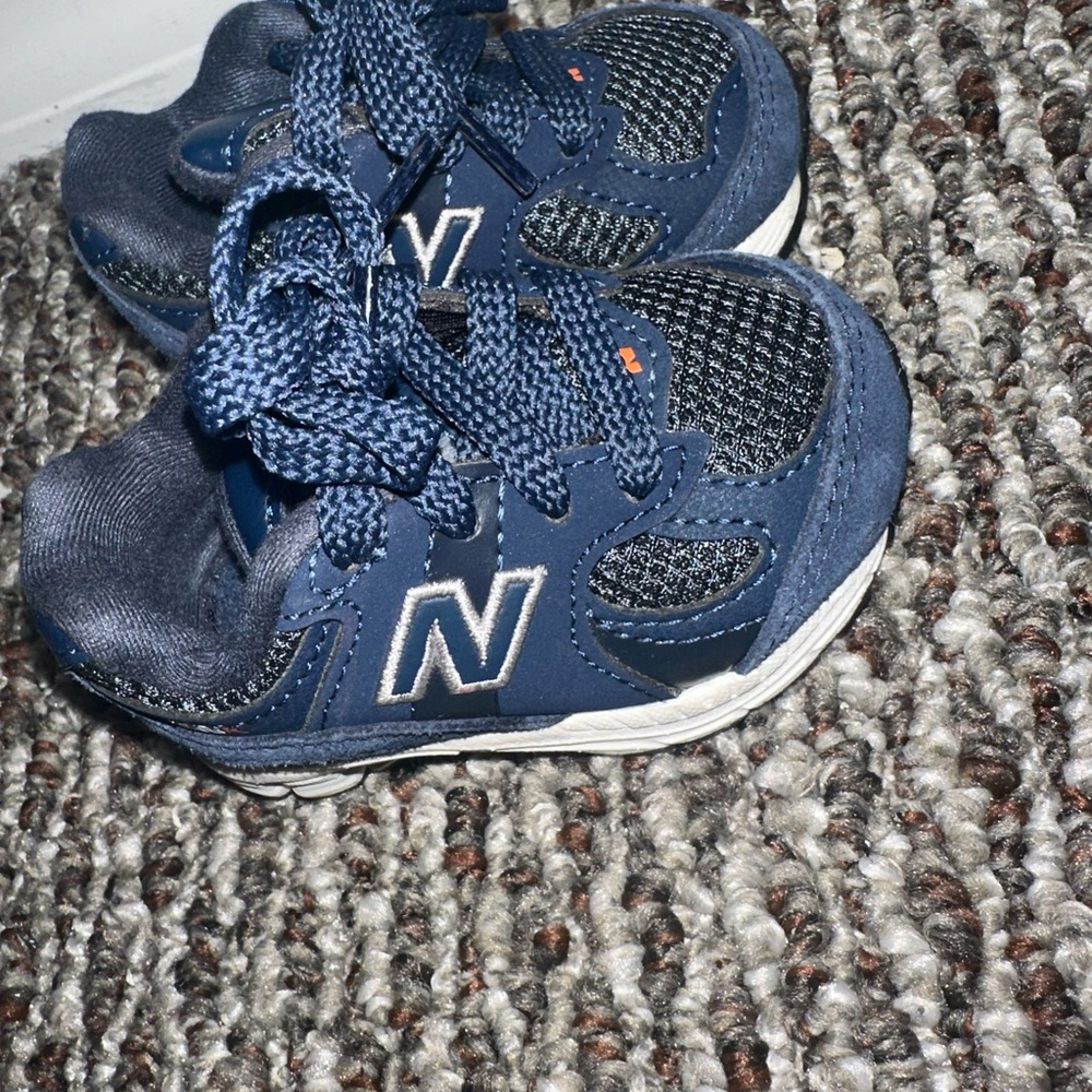 New Balance Kids' Navy Sneakers